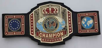 WKF European Union Champion belt